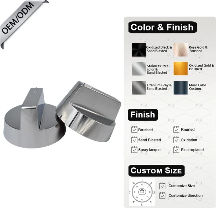 Gas Range Safety Knobs