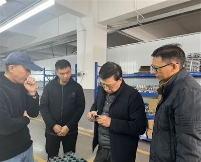 Korean Famous Brand Executives Visit Our Factory To Guide