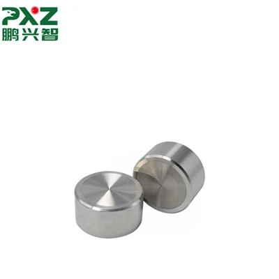 Kitchen stove BBQ grill Silver CD pattern Knob